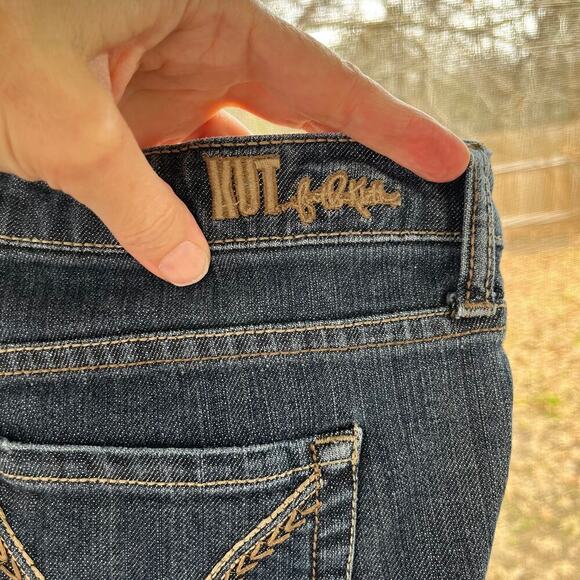 KUT From The Kloth Women's Straight Leg Medium Wash Jeans Size 16 - Picture 7 of 10